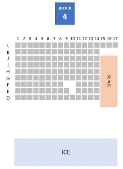 Rink Seating Block Four | Milton Keynes Lightning