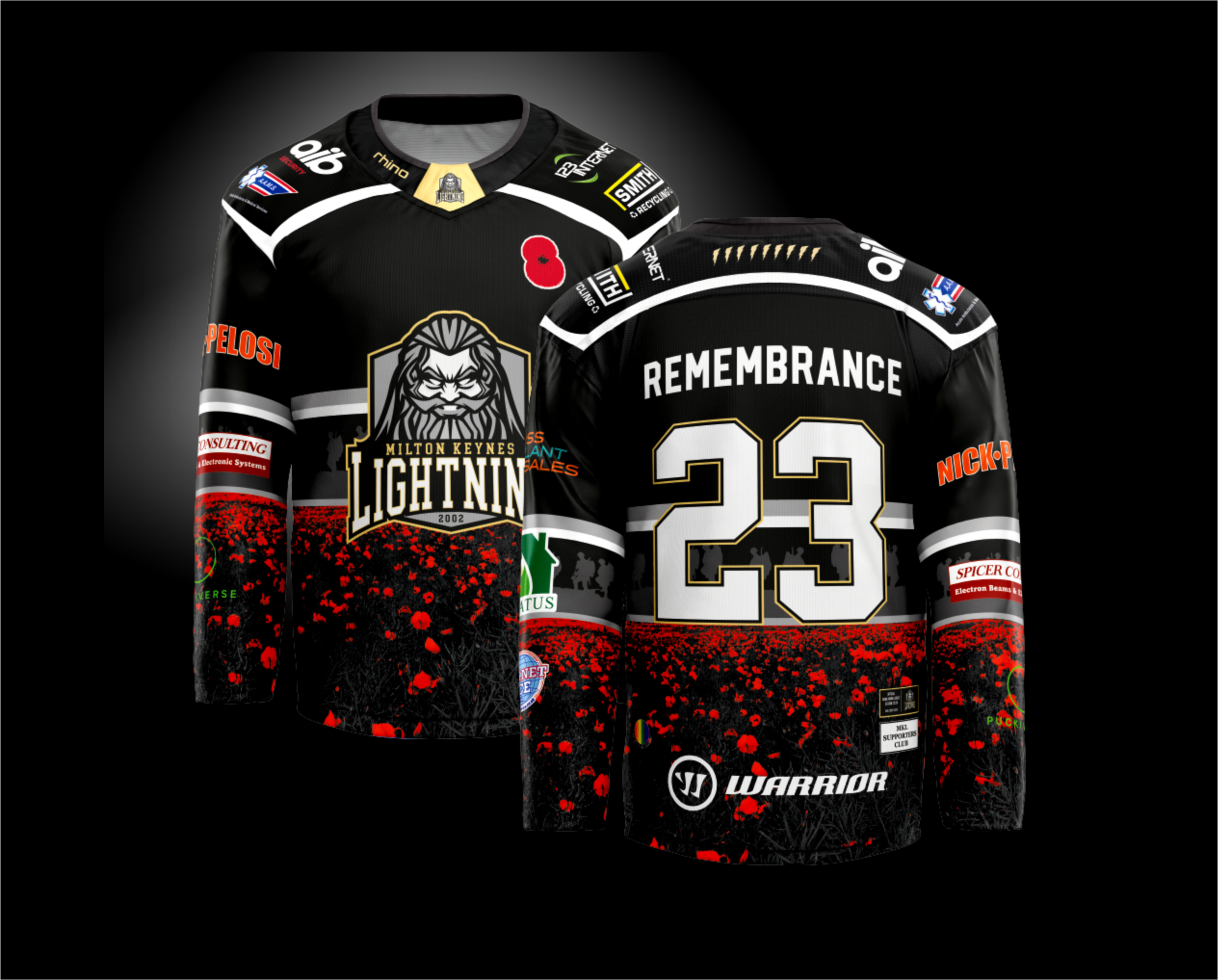 MK Lightning Remembrance jersey 23/24