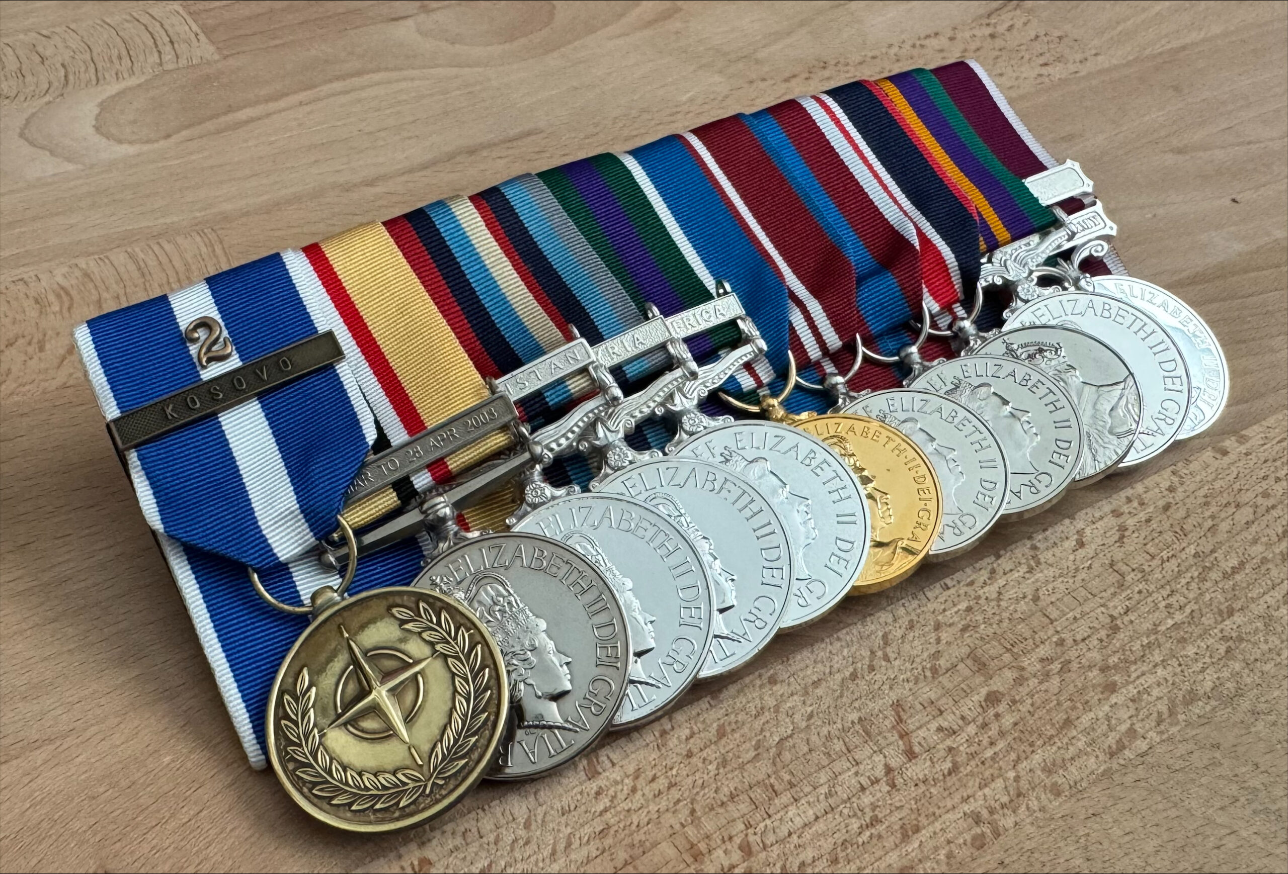 Cadet Forces medal Mouting Cadet Forces Medal mounting - MKL