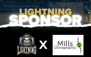 Mills Chiropractic return to sponsor MK Lightning for the 25/26 season