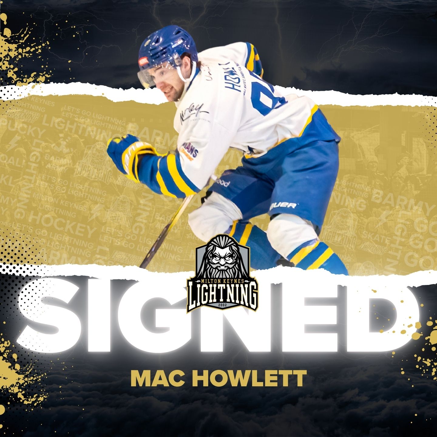 Mac Howlett joins MK Lightning