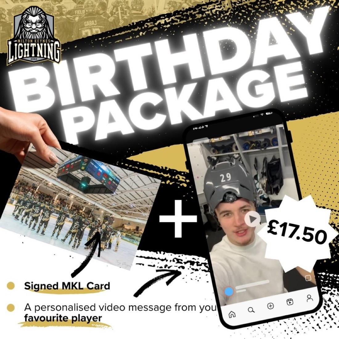 MK Lightning Birthday Package