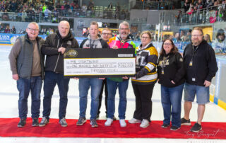 MKL Supporters Club cheque 2025/26 season