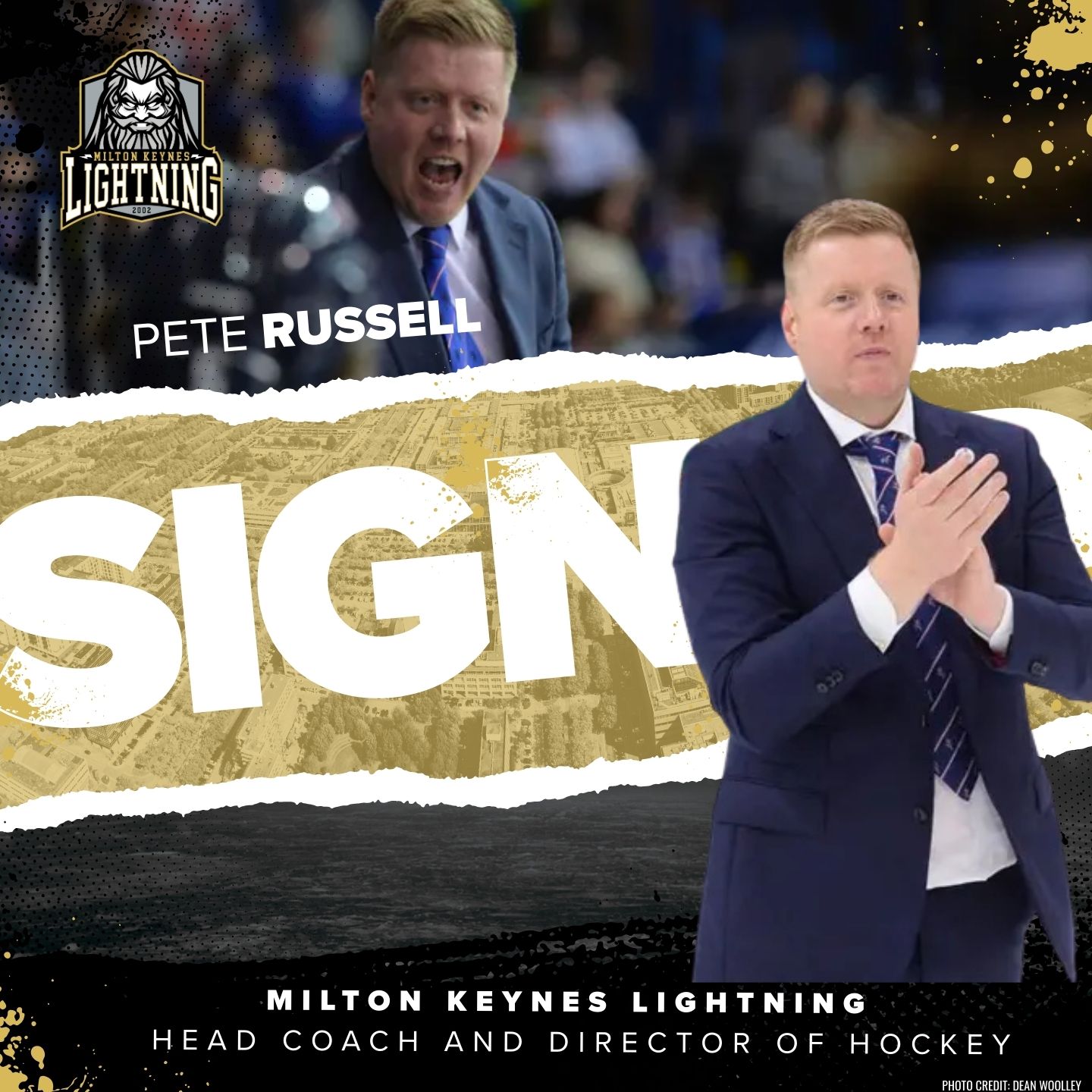 Pete Russell joins MK Lightning for the 26/27 season