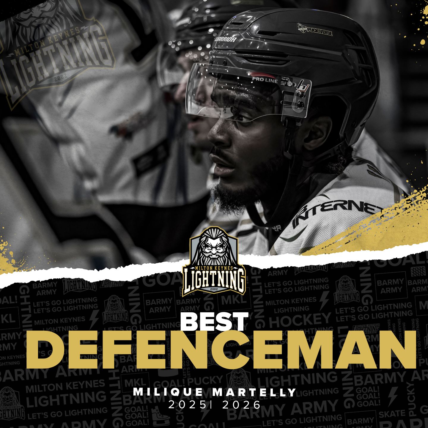 MKL 25/26 season - Dest defenceman - Milique Martelly