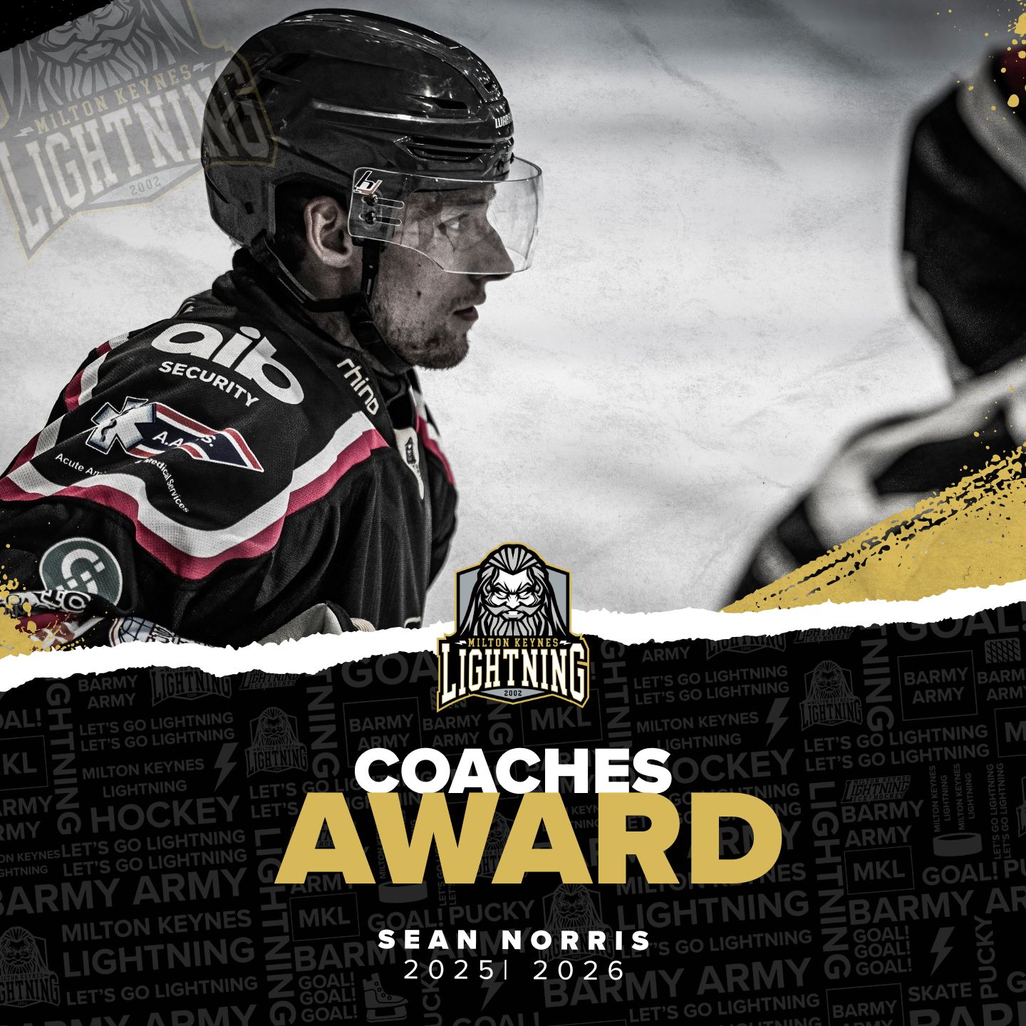 25/26 season - Coaches player Sean Norris