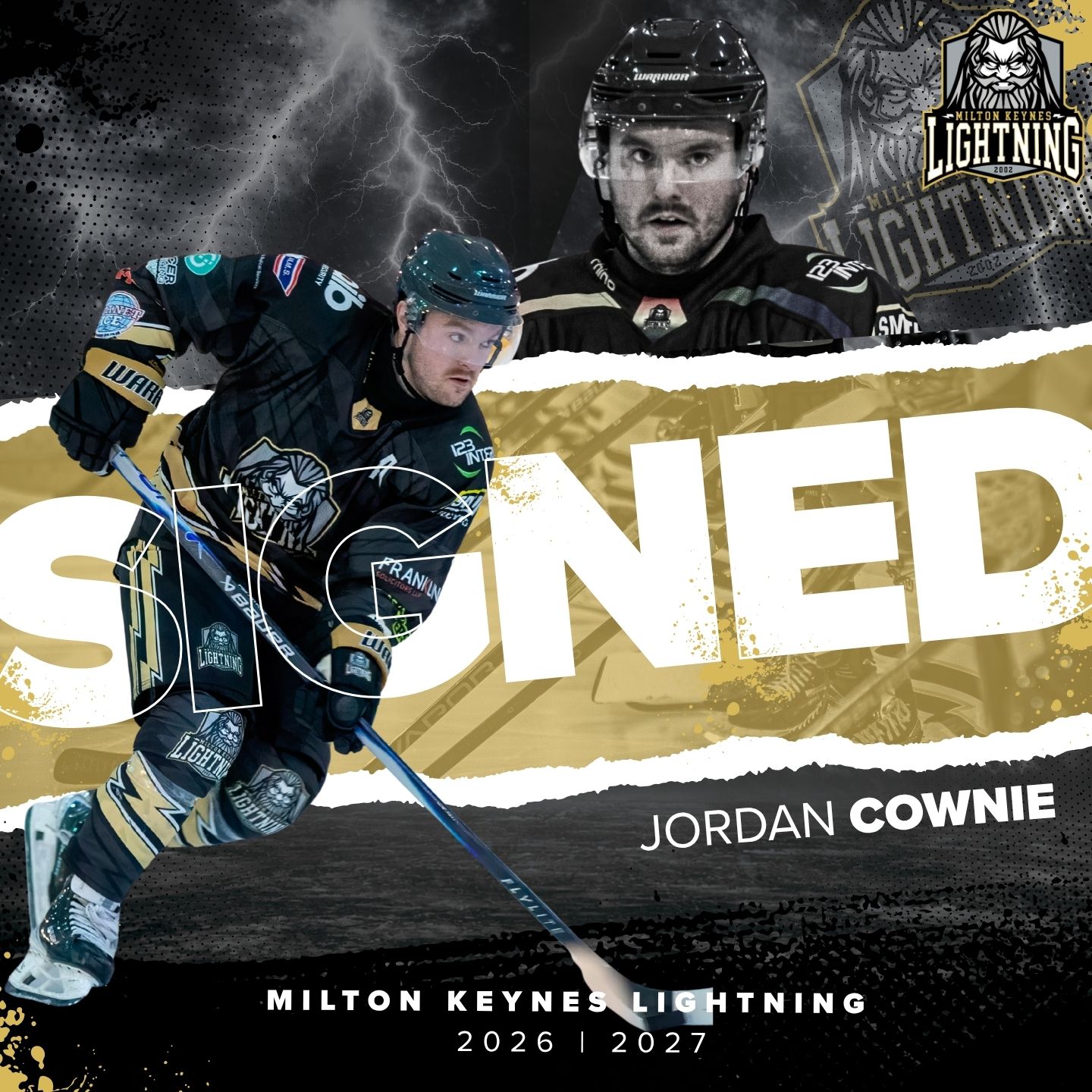 Jordan Cownie MK Lightning 26/27