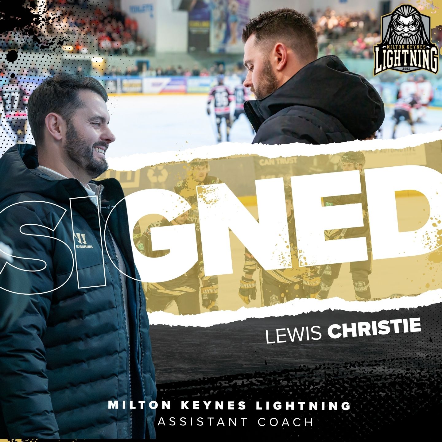 Lewis Christie Assistant coach MK Lightning 26/27 season