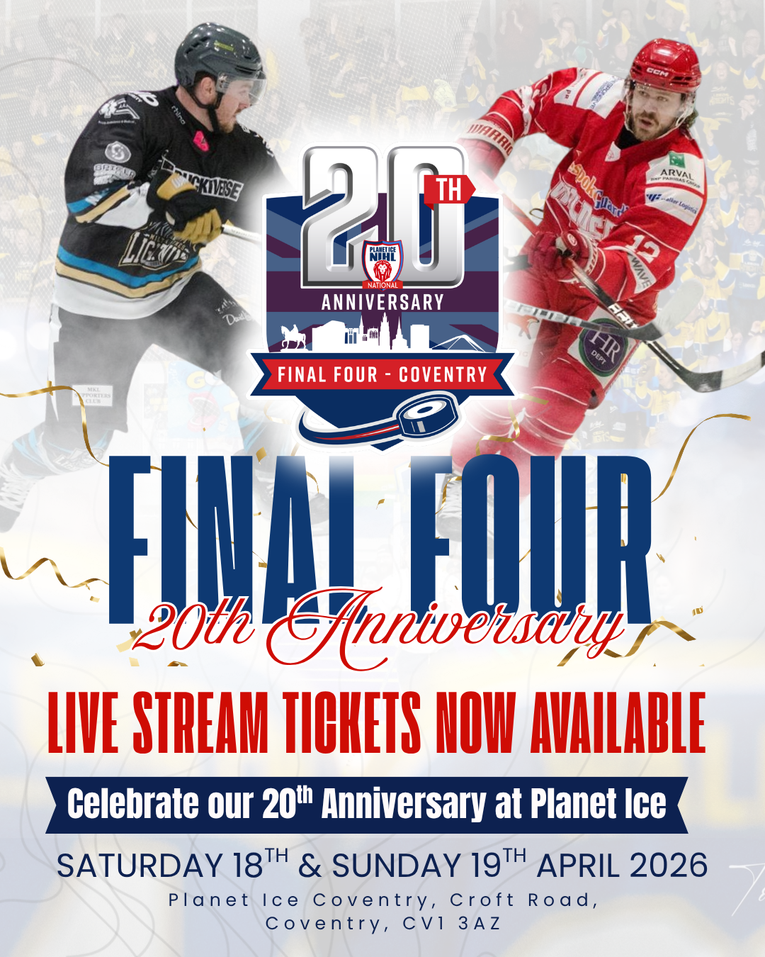Coventry Final Four Streaming NIHL