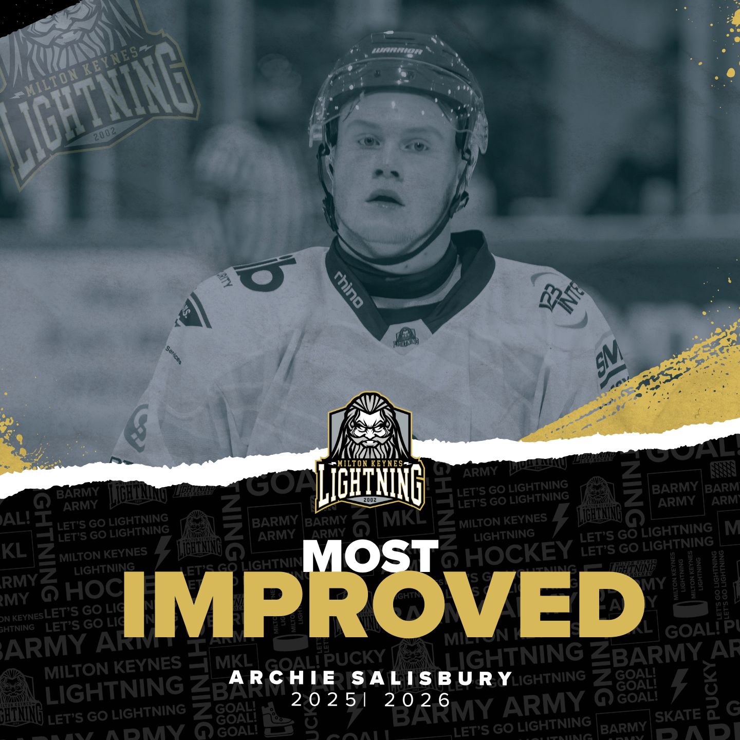 25/26 MKL Most Improved player - Archie Salisbury