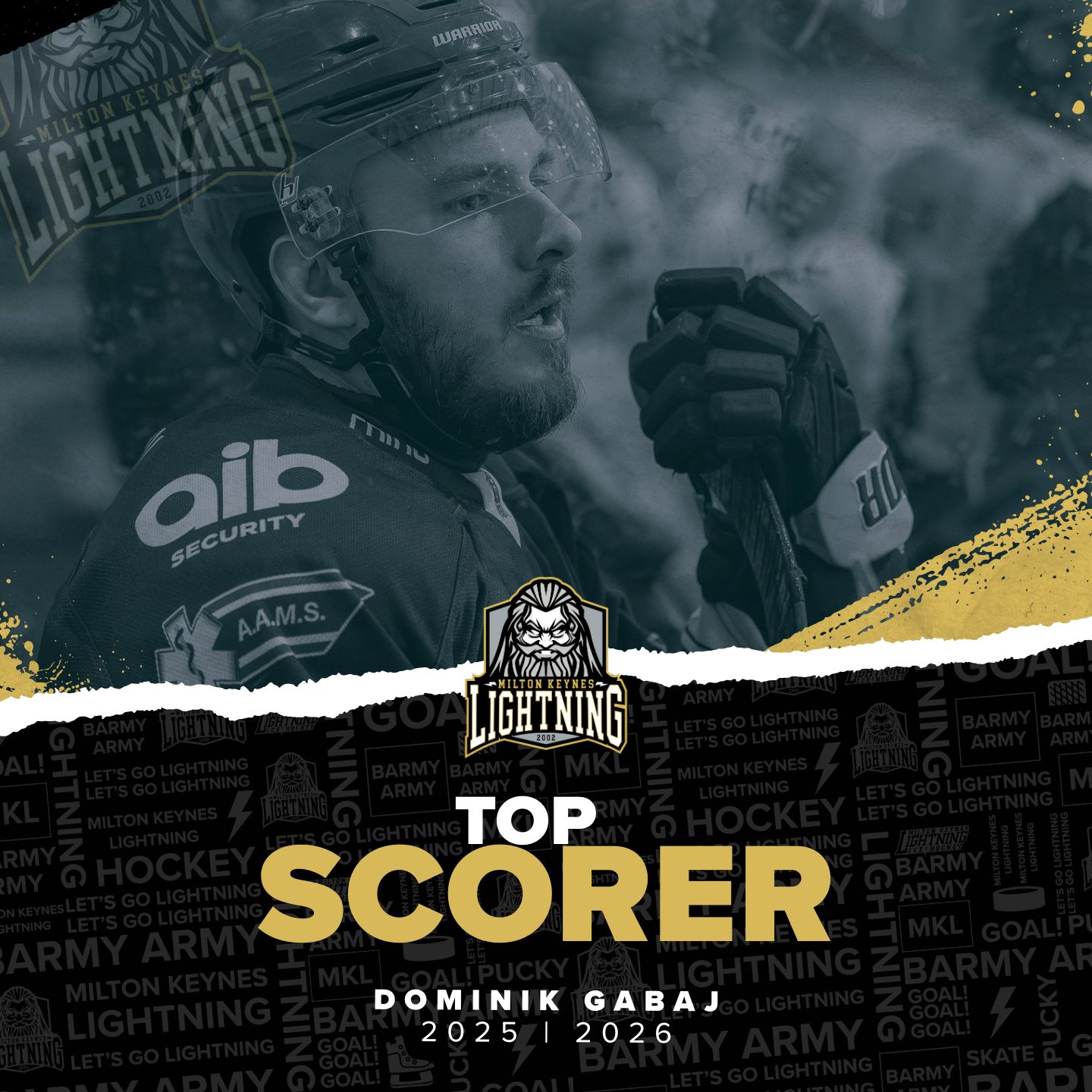 25/26 season MKL Top Scorer - Dominik Gabaj