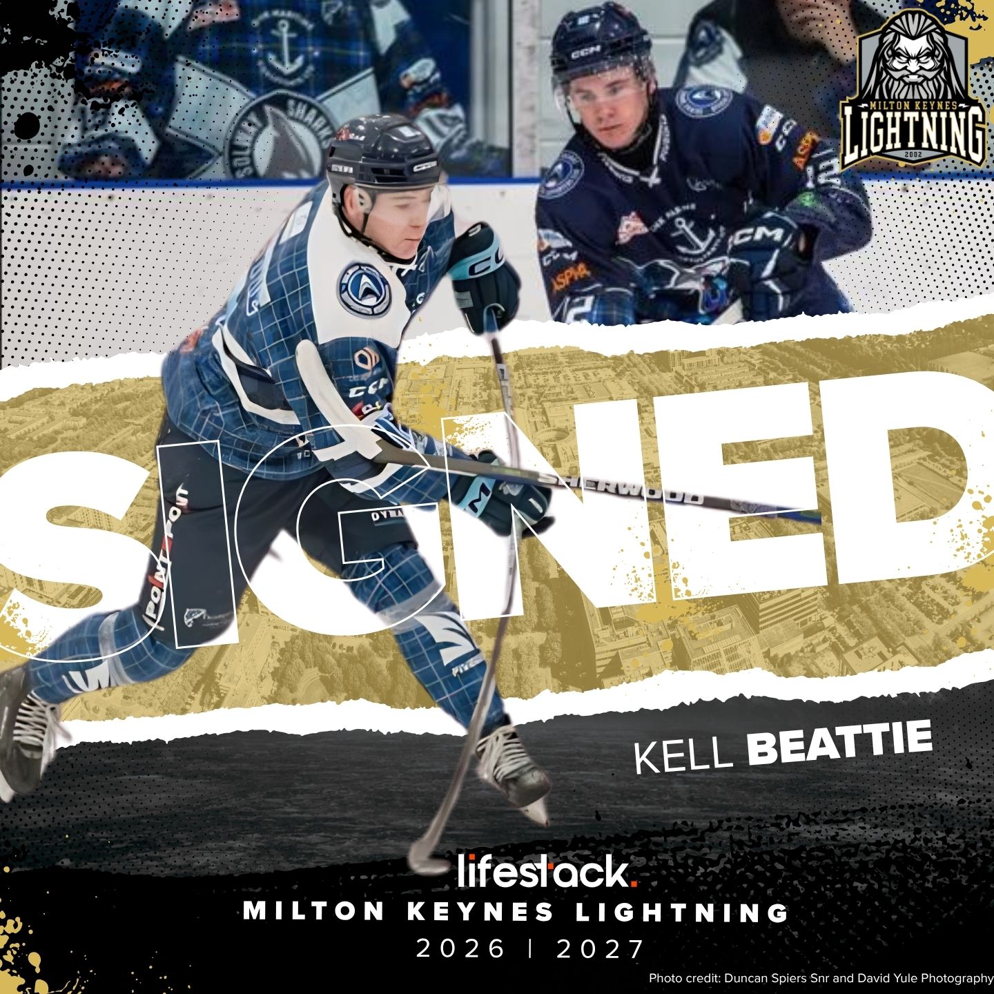 Kell Beattie MK Lightning 26/27