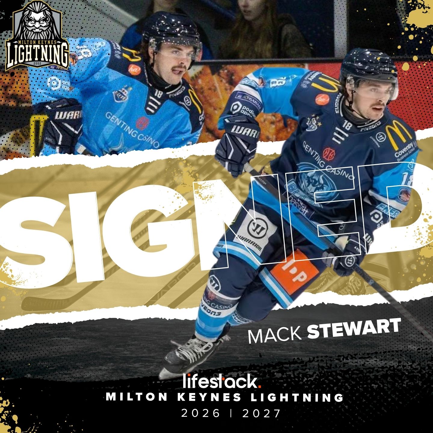 Mack Stewart MK Lightning 26/27 season